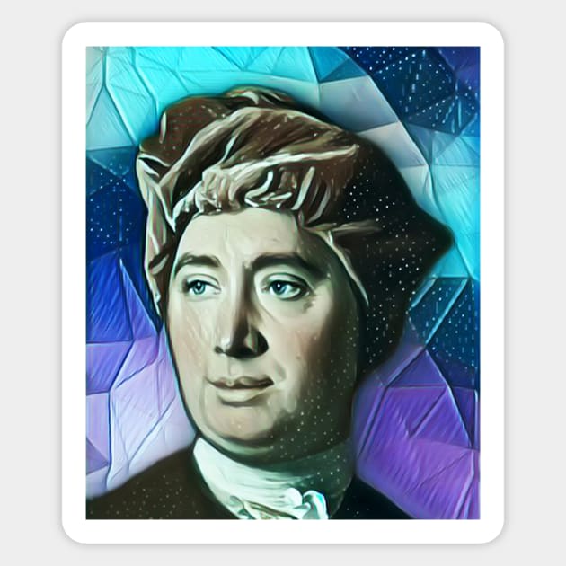 David Hume Portrait | David Hume Artwork 5 Sticker by JustLit